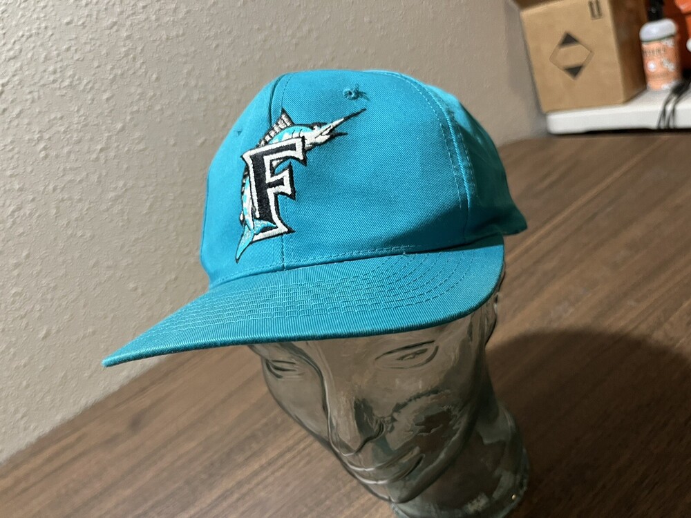 Florida Marlins Drew Pearson Vintage Hat Snapback 1990s Baseball MLB Miami